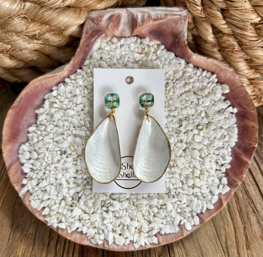 Gemstone Oyster - Aqua