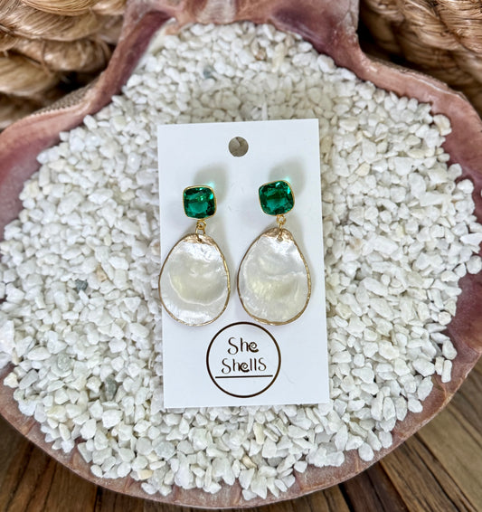 Gemstone Oyster - Deep Green