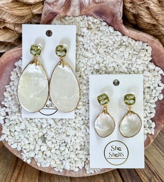 Gemstone Oyster - Light Green